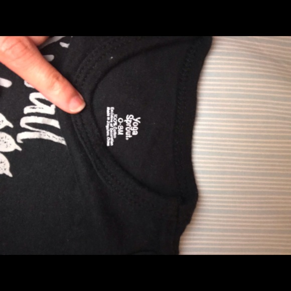 Yoga Sprout “Small but mighty” onesie - Picture 3 of 4